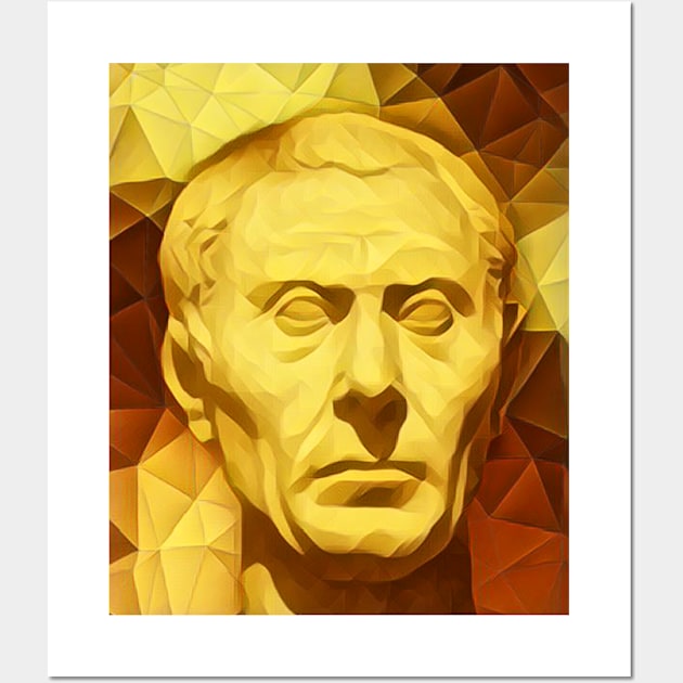 Suetonius Golden Portrait | Suetonius Artwork 9 Wall Art by JustLit